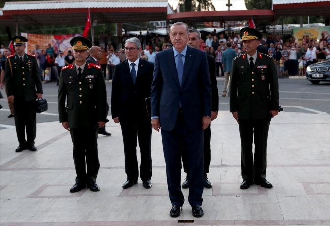 Cumhurbaşkanı Erdoğan: Kıbrıs Türk'ünün yanında durmaya devam edeceğiz